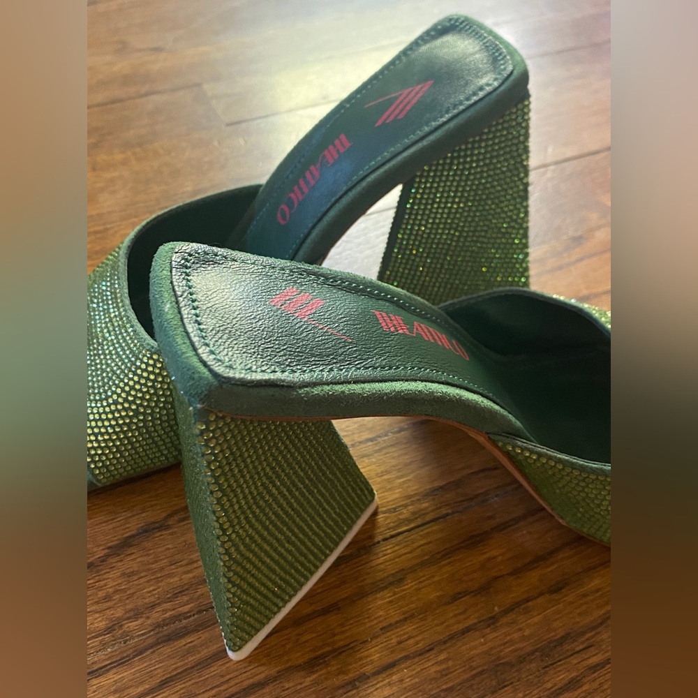 The Attico Devon Triangle Mules- Never Worn- Size 40EU/9US-Great Condition